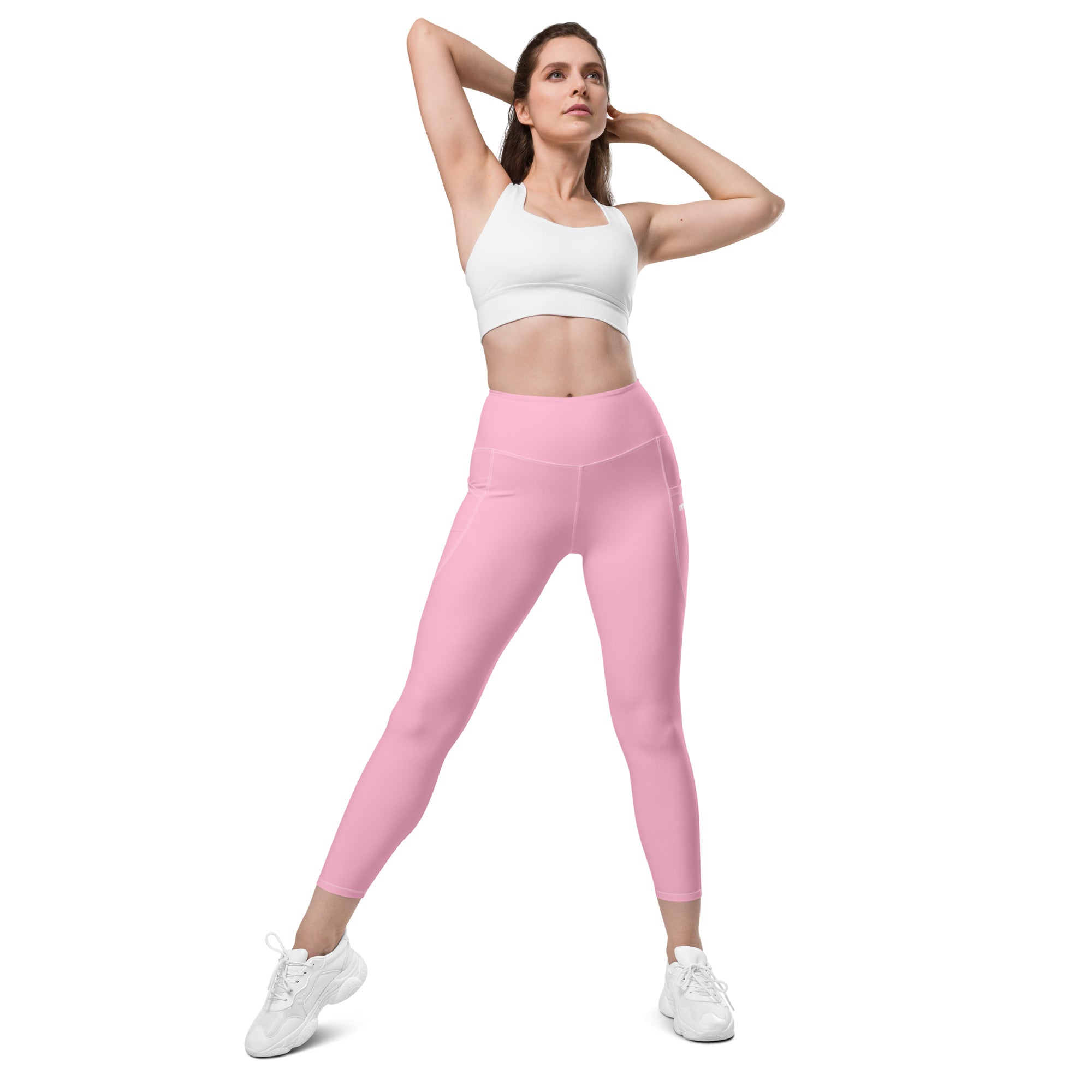 Stretchable Cotton Leggings with pockets