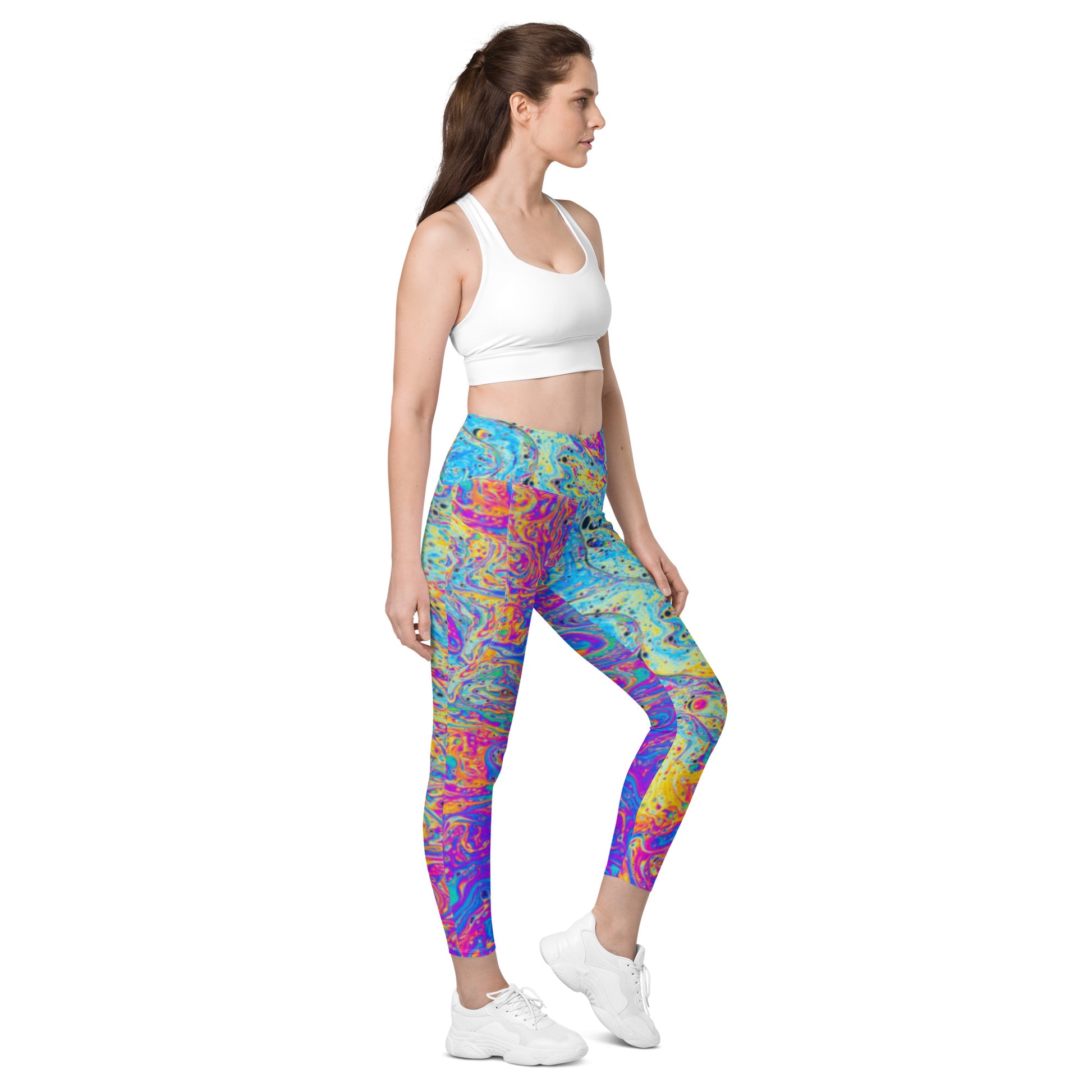 Psychedelic Leggings with Pockets – milfies